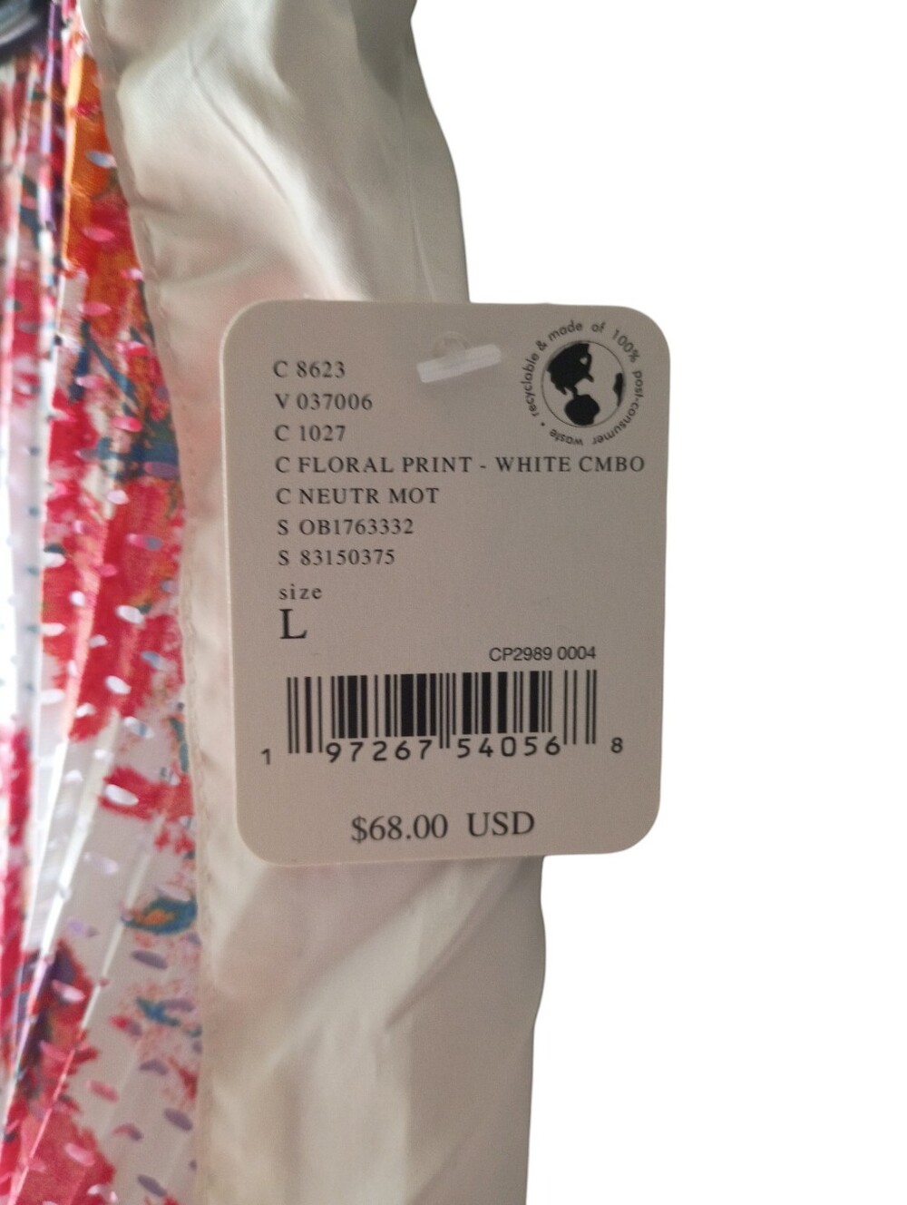 NWT Free People Movement Floral Shorts Size Large - Picture 5 of 6